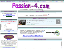 Tablet Screenshot of passion-4.net